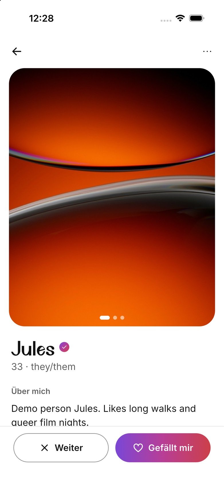 Profil-Detailseite